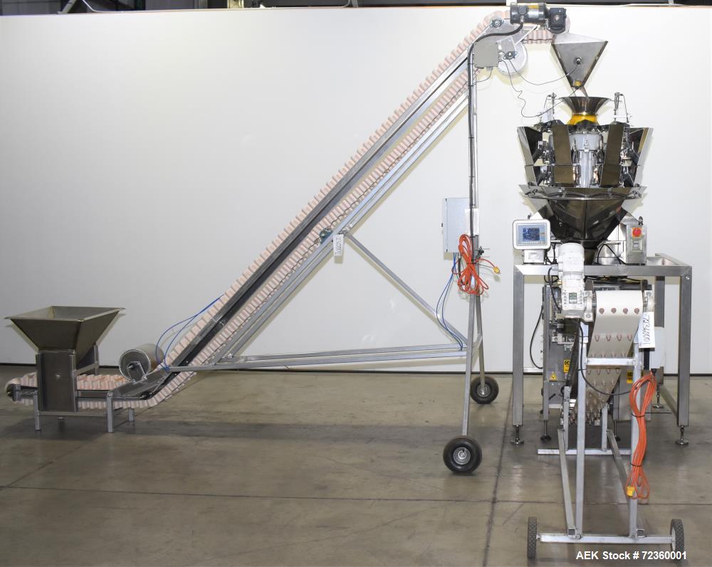 Used Weighpack Vertek Jr. Vertical Form Fill Seal Machine